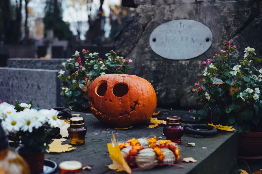 Halloween cimetière défunts