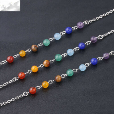 chainette chakras pendule