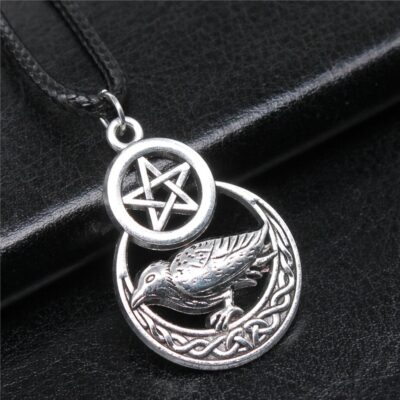 pendentif corbeau