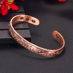 Bracelet magnétique en cuivre pour femme