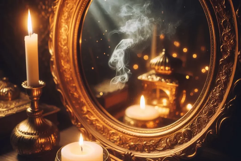 rituel du miroir contre le mauvais oeil