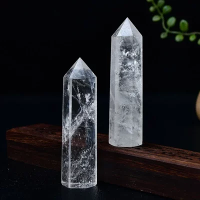 quartz pointe cristal de roche